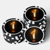 たき火 ポーカーチップ (積み重ね)