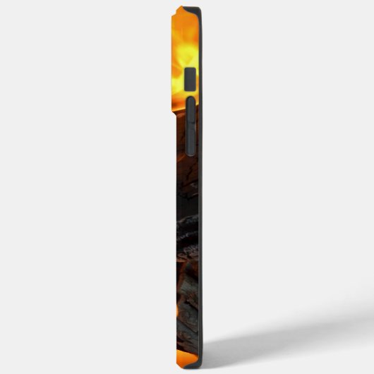 たき火 Case-Mate iPhoneケース (裏面 / 左)