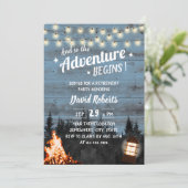 たき素朴火ランタンダスティブルーバーンリタイア 招待状 (スタンド正面)