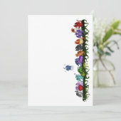 たくさんのかわいいドラゴンの招待 招待状 (スタンド正面)