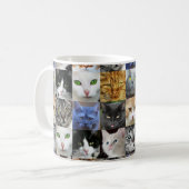 たくさんのかわいい猫 猫好きのためのコーヒーマグ コーヒーマグカップ (正面左)