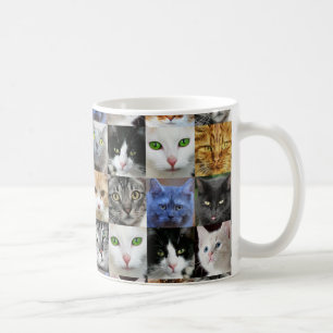 たくさんのかわいい猫 猫好きのためのコーヒーマグ コーヒーマグカップ