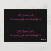 たくさんのしおりはがき ポストカード (裏面)