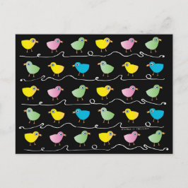 たくさんのひよこはがき ポストカード