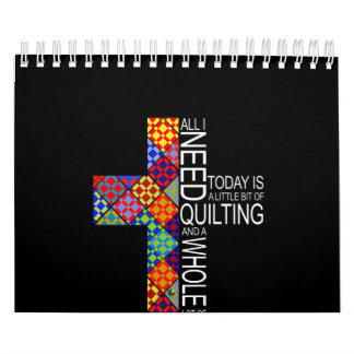 たくさんのイエスとキルティング裁縫 カレンダー