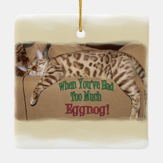たくさんのエッグノッグ! セラミックオーナメント (裏面)