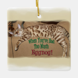 たくさんのエッグノッグ! セラミックオーナメント