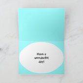 たくさんのカップケーキの誕生日カード カード (内部)