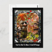 たくさんのカ得エルをキスしなければならない ポストカード (正面/裏面)