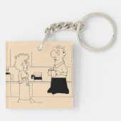 たくさんのコーヒー キーホルダー (裏面)