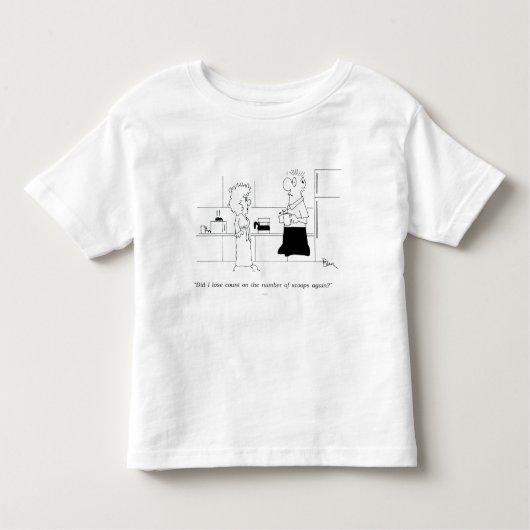 たくさんのコーヒー トドラーTシャツ (正面)