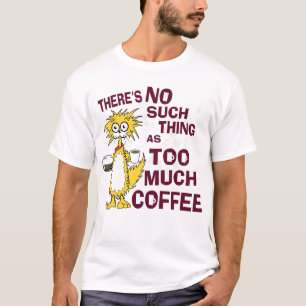 たくさんのコーヒー Tシャツ