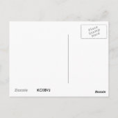 たくさんのチューリップ ポストカード (裏面)