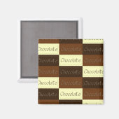 たくさんのチョコレート磁石 マグネット (正面/裏面)