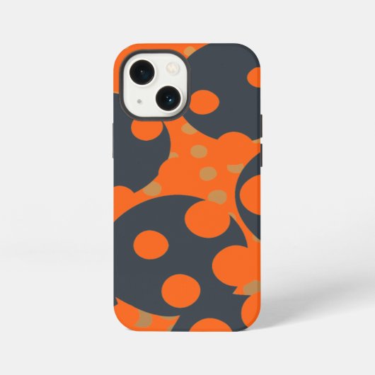 たくさんのドット iPhoneケース (裏面)
