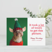 たくさんのハッピーハウリデイズペットおもしろい シーズンカード (スタンド正面)