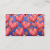 たくさんのハート 名刺 (裏面)