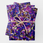 たくさんのルパン花びら ラッピングペーパーシート (インサイチュ)