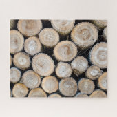 たくさんのログ ジグソーパズル (横)