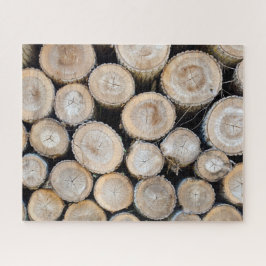 たくさんのログ ジグソーパズル