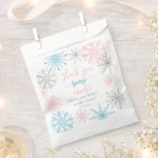 たくさんの性別が明かしてくれてありがとう フェイバーバッグ (クリップ留めされた状態)