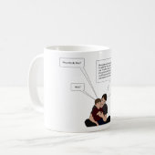 たくさんの情報 コーヒーマグカップ (正面左)