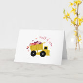 たくさんの愛 カード (黄色い花)