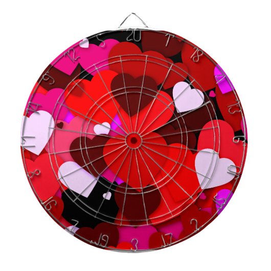 たくさんの愛 ダーツボード (正面)