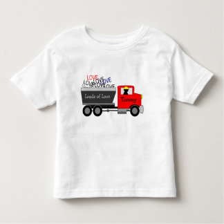 「たくさんの愛」トラック トドラーTシャツ