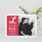 たくさんの愛 | バレンタインデーの写真カード シーズンカード (スタンド正面)