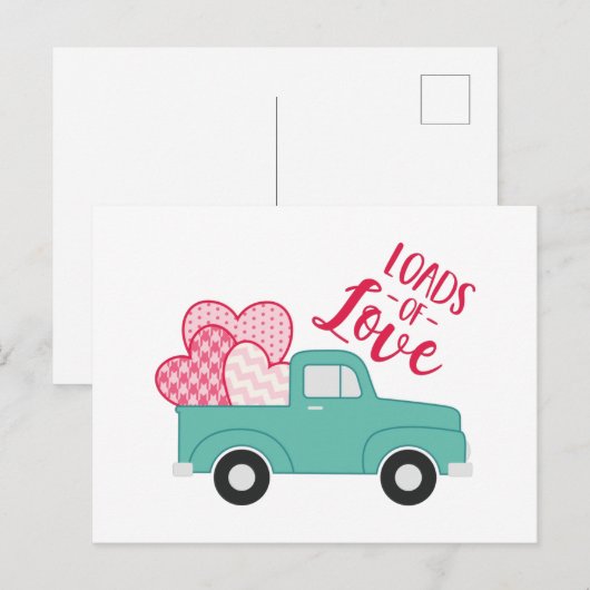 たくさんの愛 ポストカード (正面/裏面)