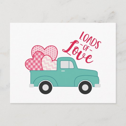 たくさんの愛 ポストカード (正面)