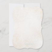 たくさんの愛/象カップルハート結婚式の招待 招待状 (裏面)