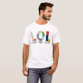 たくさんの愛 Tシャツ (正面フル)