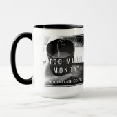 たくさんの月曜日ない十分なコーヒー マグカップ (左)