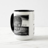 たくさんの月曜日ない十分なコーヒー マグカップ (正面左)