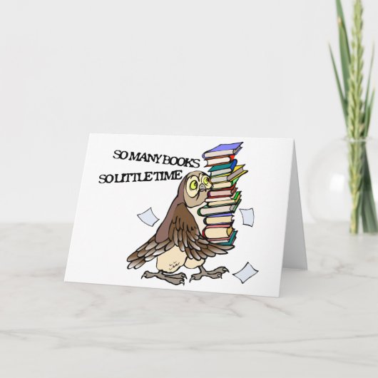 たくさんの本 カード (正面)