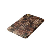 たくさんの松のコーン バスマット (アングル)