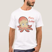 たくさんの気持ちタコ Tシャツ (正面)