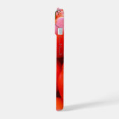 たくさんの熟した赤いトマト iPhone 15ケース (左側面)