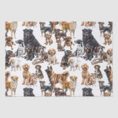 たくさんの犬と猫 薄葉紙 (正面)