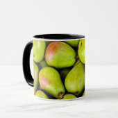 たくさんの緑の梨 マグカップ (正面左)