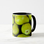 たくさんの緑の梨 マグカップ (正面右)