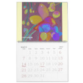 たくさんの花 カレンダー (3月 2027)