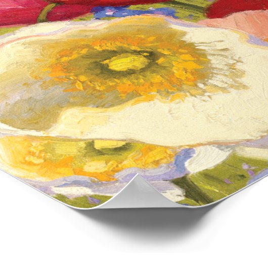 たくさんの花 ポスター (角)