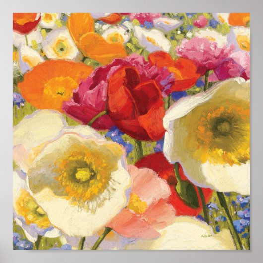 たくさんの花 ポスター (正面)