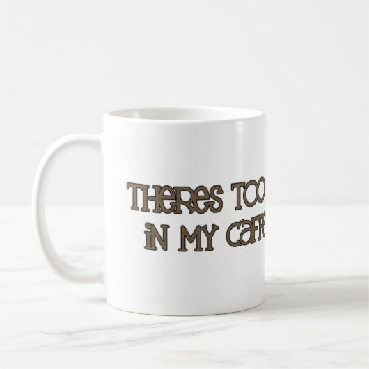 たくさんの血 コーヒーマグカップ (左)