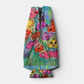 たくさんの魚のボトルとクーラーボックス ボトルクーラー (裏面)