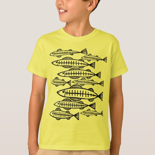 たくさんの魚 Tシャツ (正面)