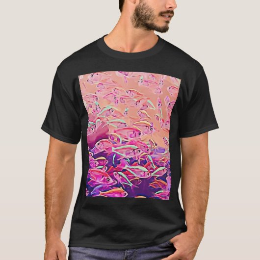 たくさんの魚 Tシャツ (正面)